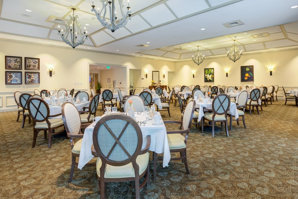 Arbor Terrace Citrus Park Dining Area