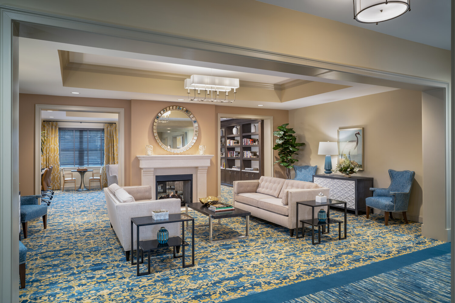 Arbor Terrace Citrus Park Fireplace