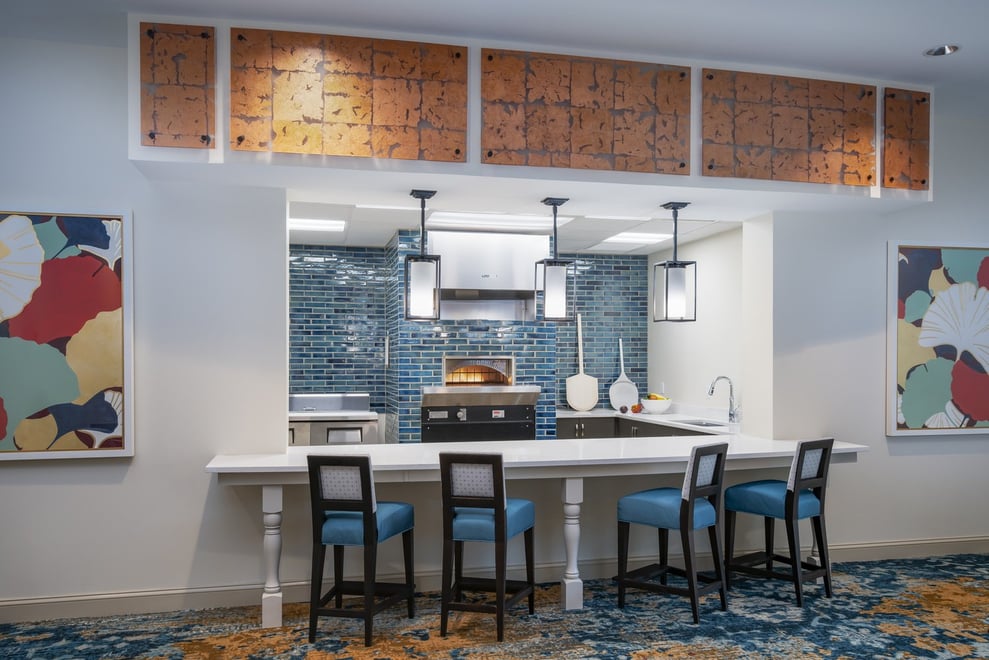 Arbor Terrace Citrus Park Pizza Oven