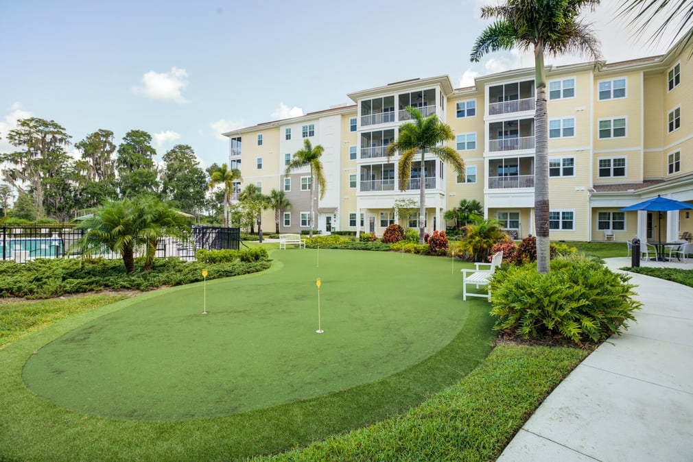 Arbor Terrace Citrus Park Putting Green