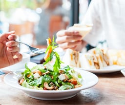 arbor terrace lunch salad