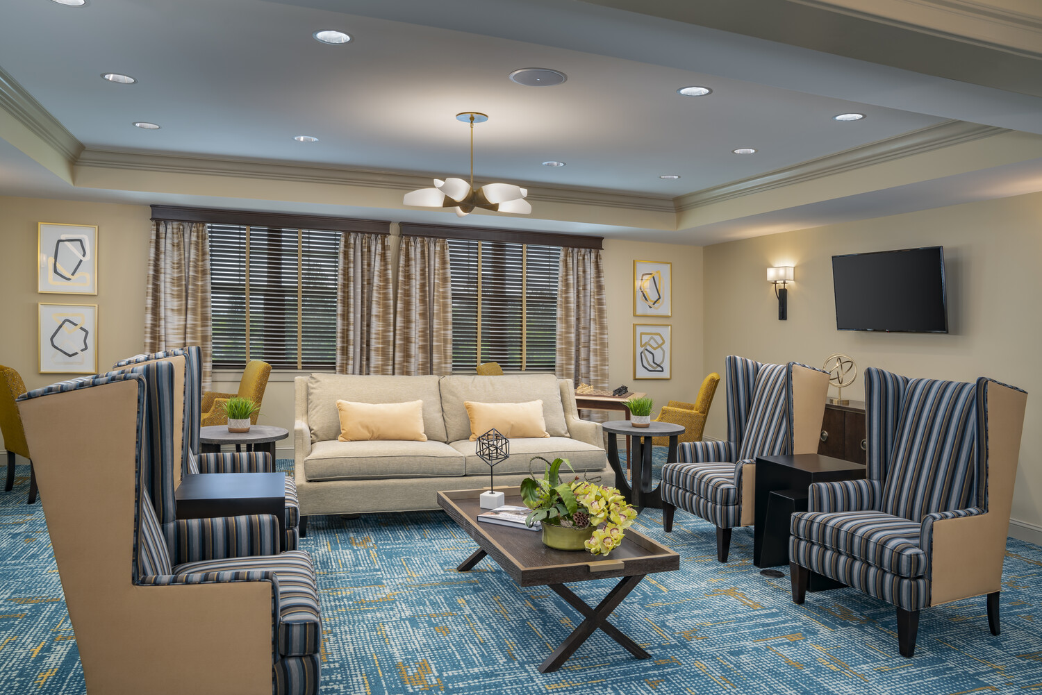 Arbor Terrace Citrus Park Living Room